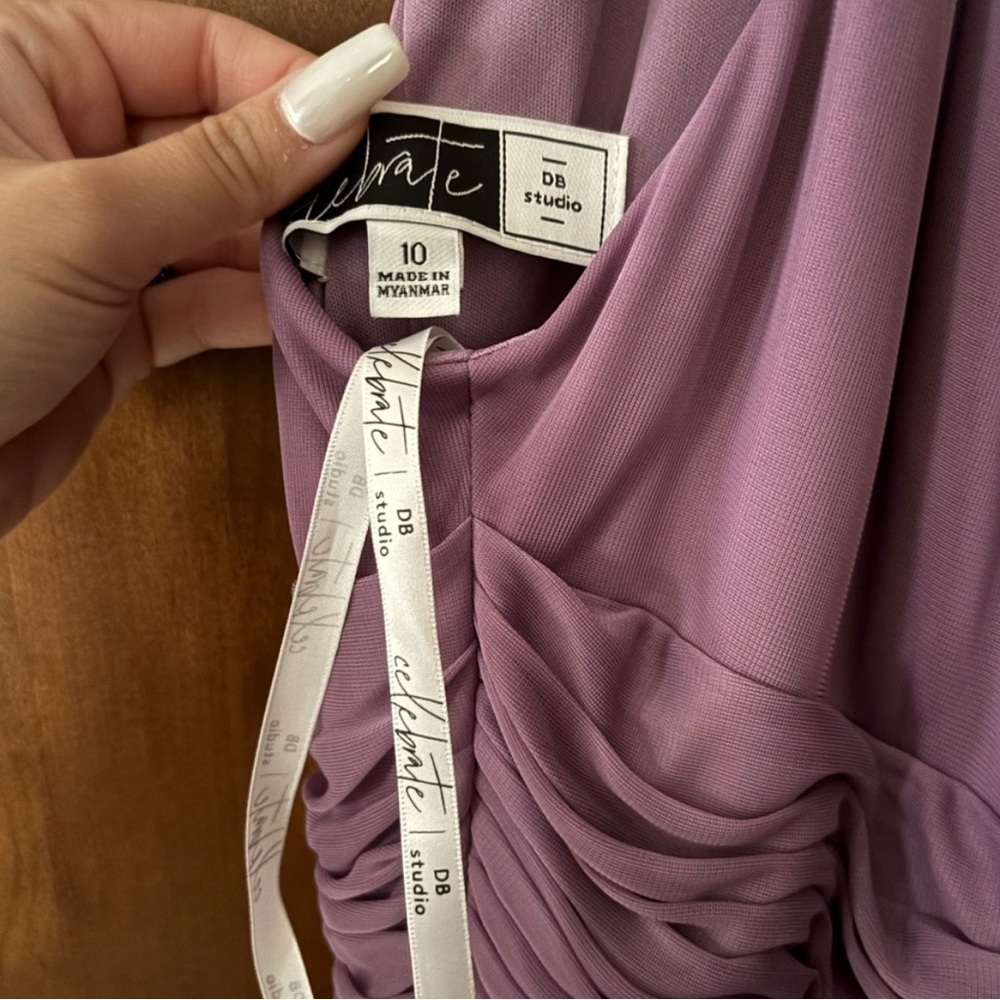David’s Bridal wisteria dress size 10 - Picture 3 of 4